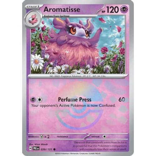 Aromatisse (Poke Ball Pattern) (39) Common Holofoil - Single