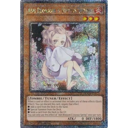 Ash Blossom & Joyous Spring (Alternate Art) (Quarter