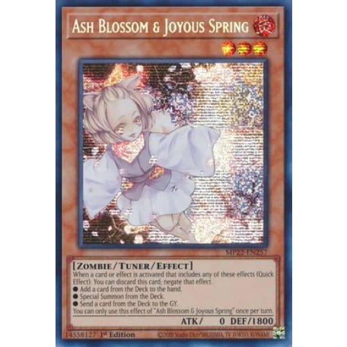 Ash Blossom & Joyous Spring (MP22-EN257) Prismatic Secret