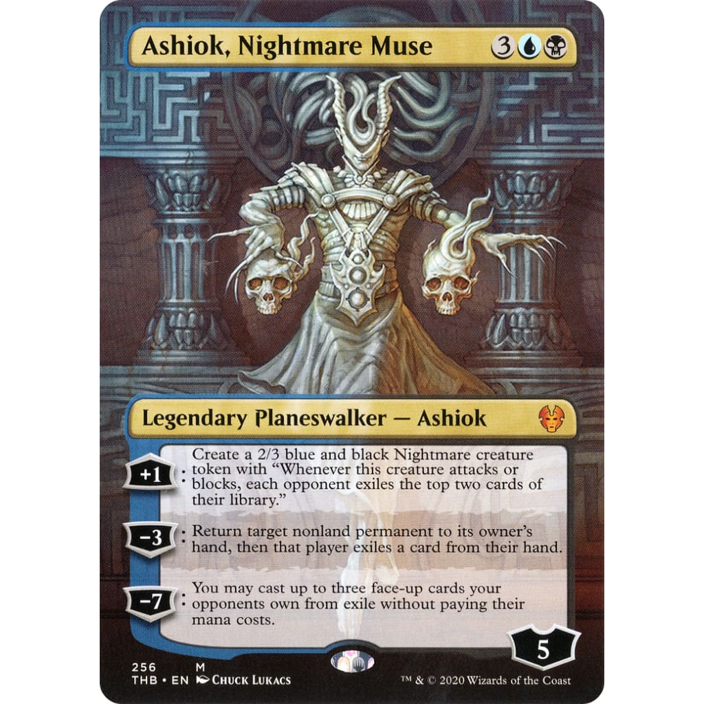 Ashiok Nightmare Muse (THB-256) (Borderless) Foil - Single