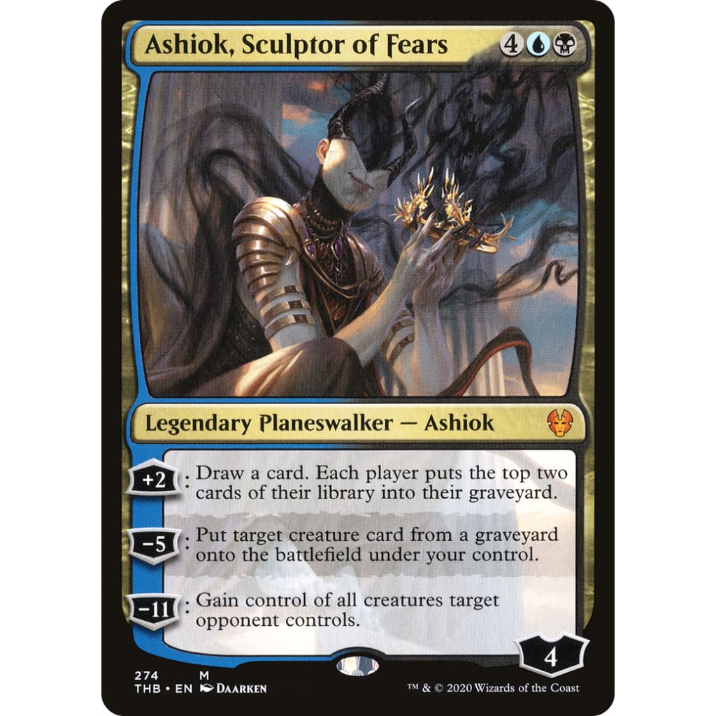 Ashiok Sculptor of Fears (THB-274) Foil - Single