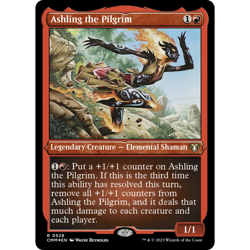 Ashling the Pilgrim (CMM-528) Etched Foil - Single