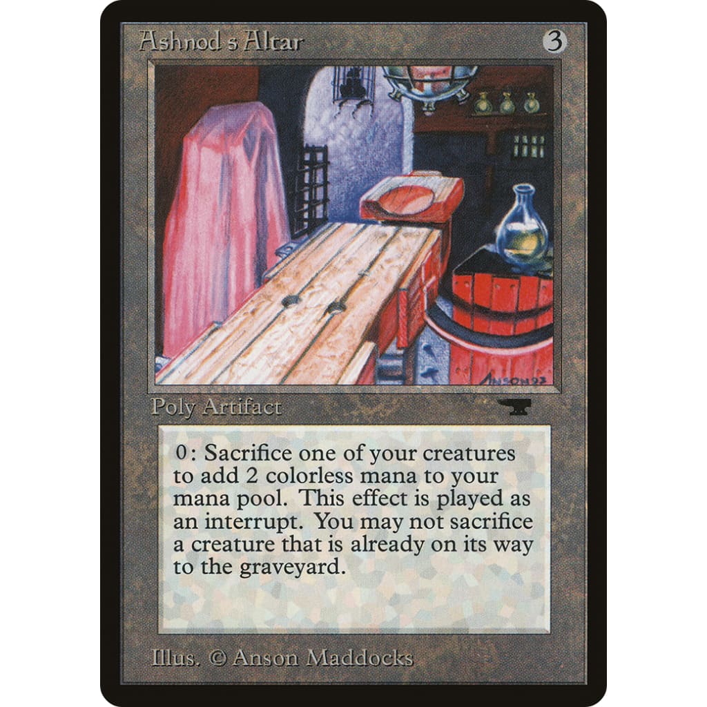 Ashnod’s Altar (ATQ-038) - Single