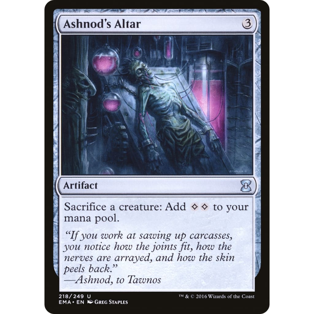 Ashnod’s Altar (EMA-218) Foil - Single