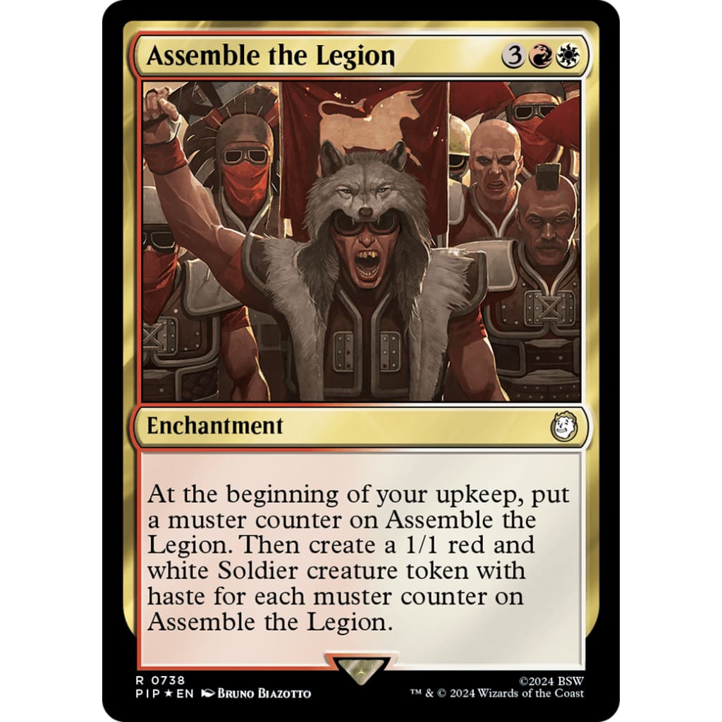 Assemble the Legion (PIP-738) Foil - Single
