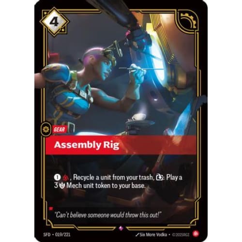 Assembly Rig (019/221) - Spiritforged Foil - Single