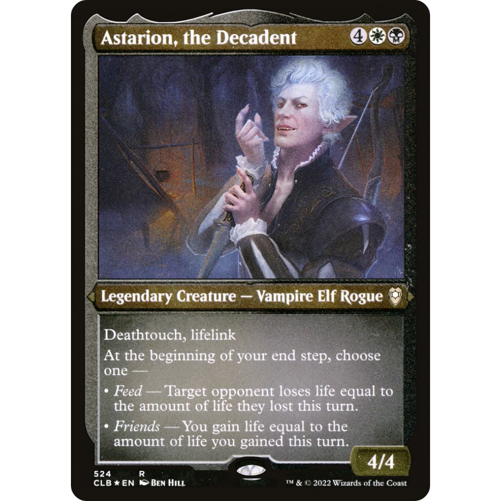 Astarion the Decadent (CLB-265) foil - Single