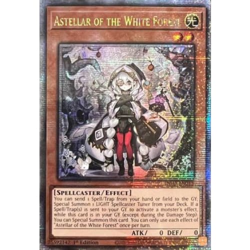 Astellar of the White Forest (Quarter Century Secret Rare)