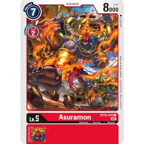 Asuramon - BT10-010 - Common - Single