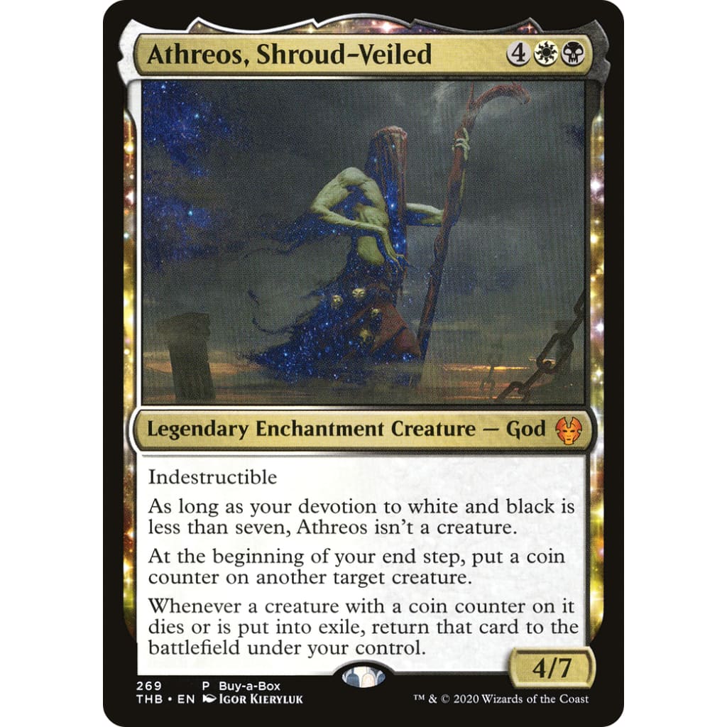 Athreos Shroud-Veiled (THB-269): (nyxtouched) Foil - Single