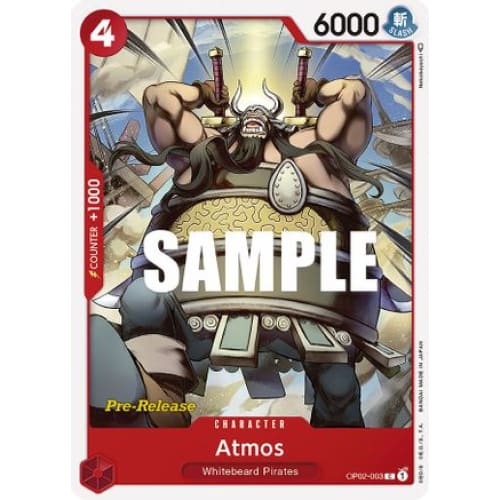 Atmos OP02-003 C Paramount War Pre-Release Cards - Single