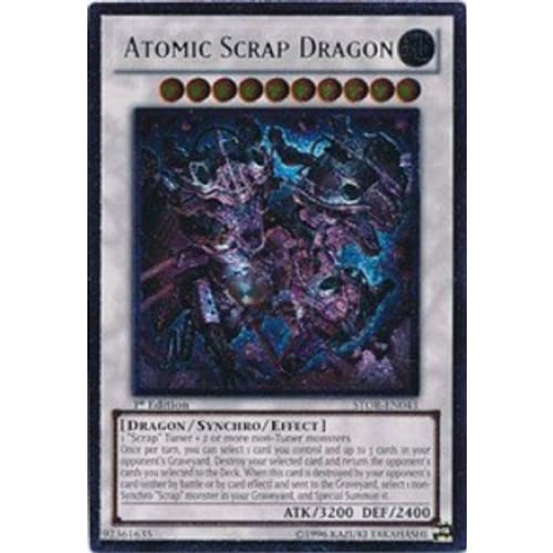 Atomic Scrap Dragon (UTR) (STOR-EN043) Ultimate Rare 1st