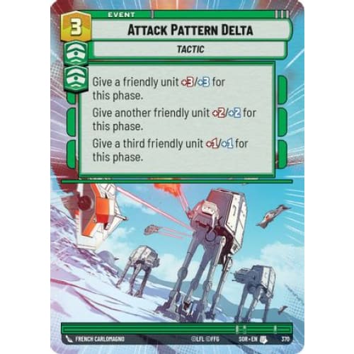 Attack Pattern Delta (Hyperspace) (370) - Spark