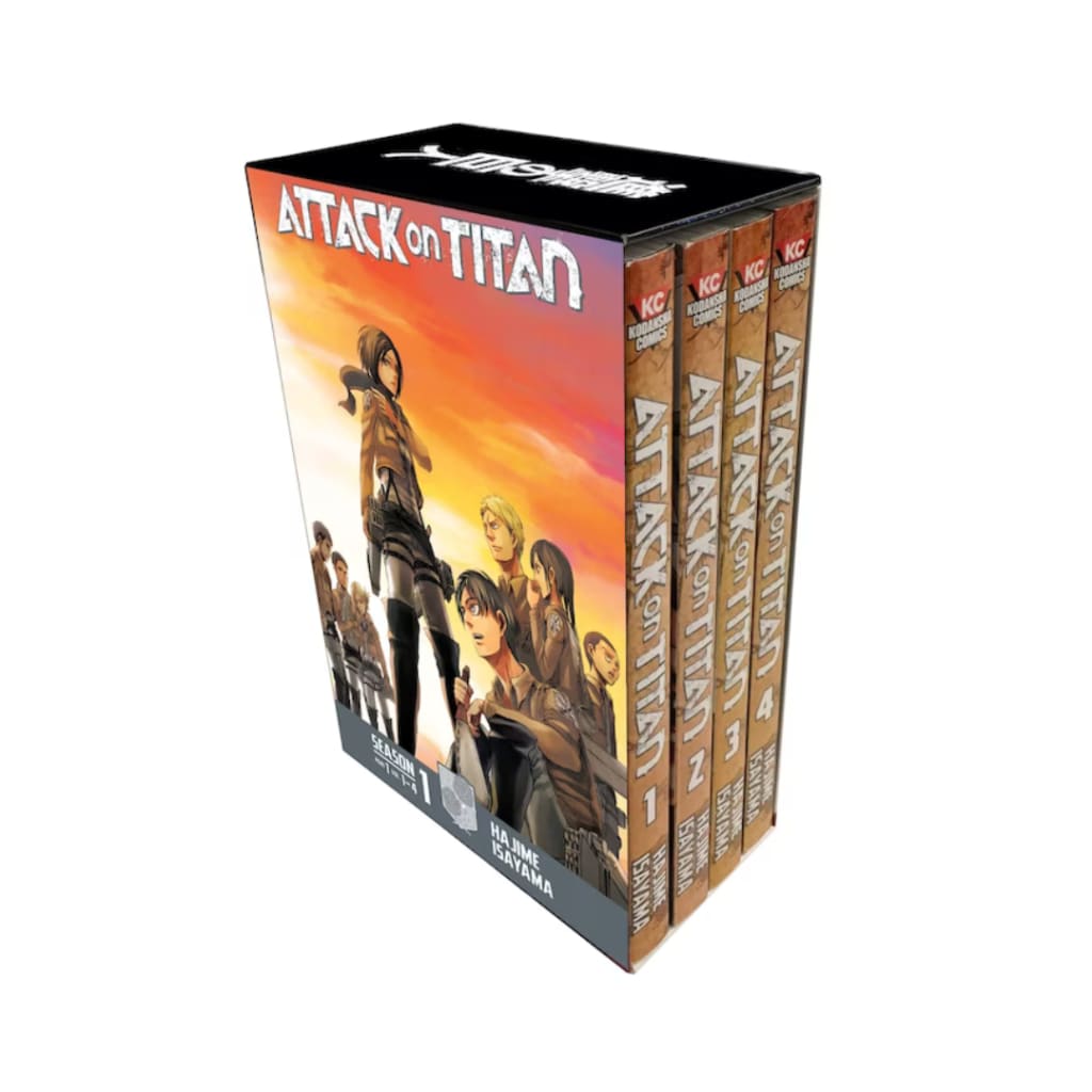 Attack On Titan Season 1 Part Manga Box Set
