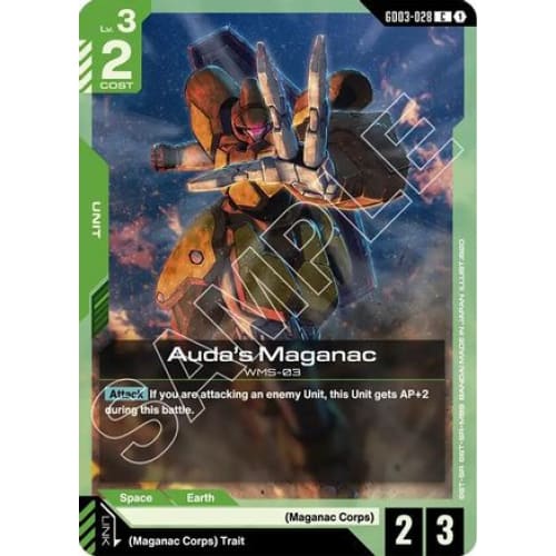Auda’s Maganac (GD03-028) - Steel Requiem - Single