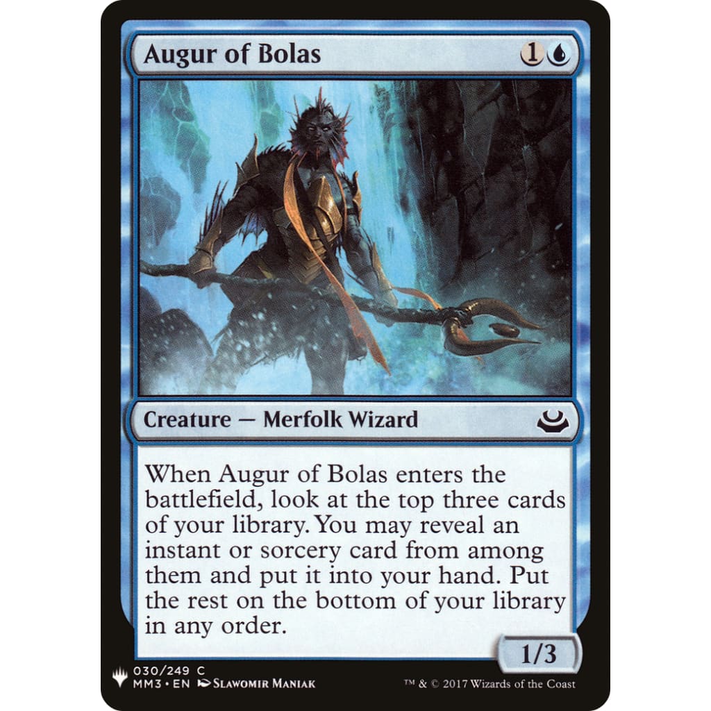 Augur of Bolas (PLST-MM3-30) - Single