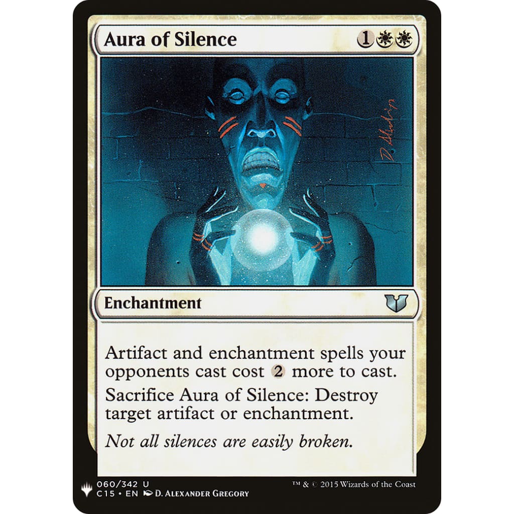 Aura of Silence (MB1-029) - Single