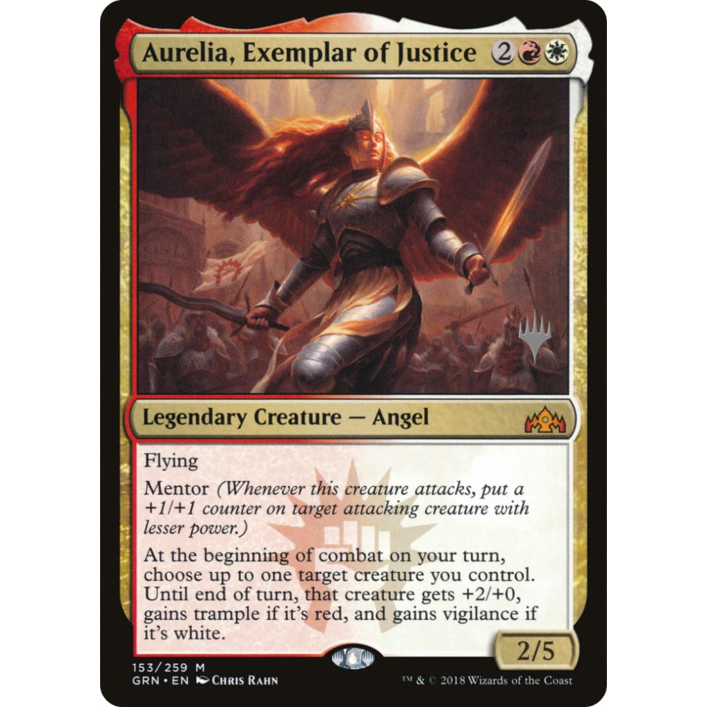 Aurelia Exemplar of Justice (PGRN-153P) Foil - Single