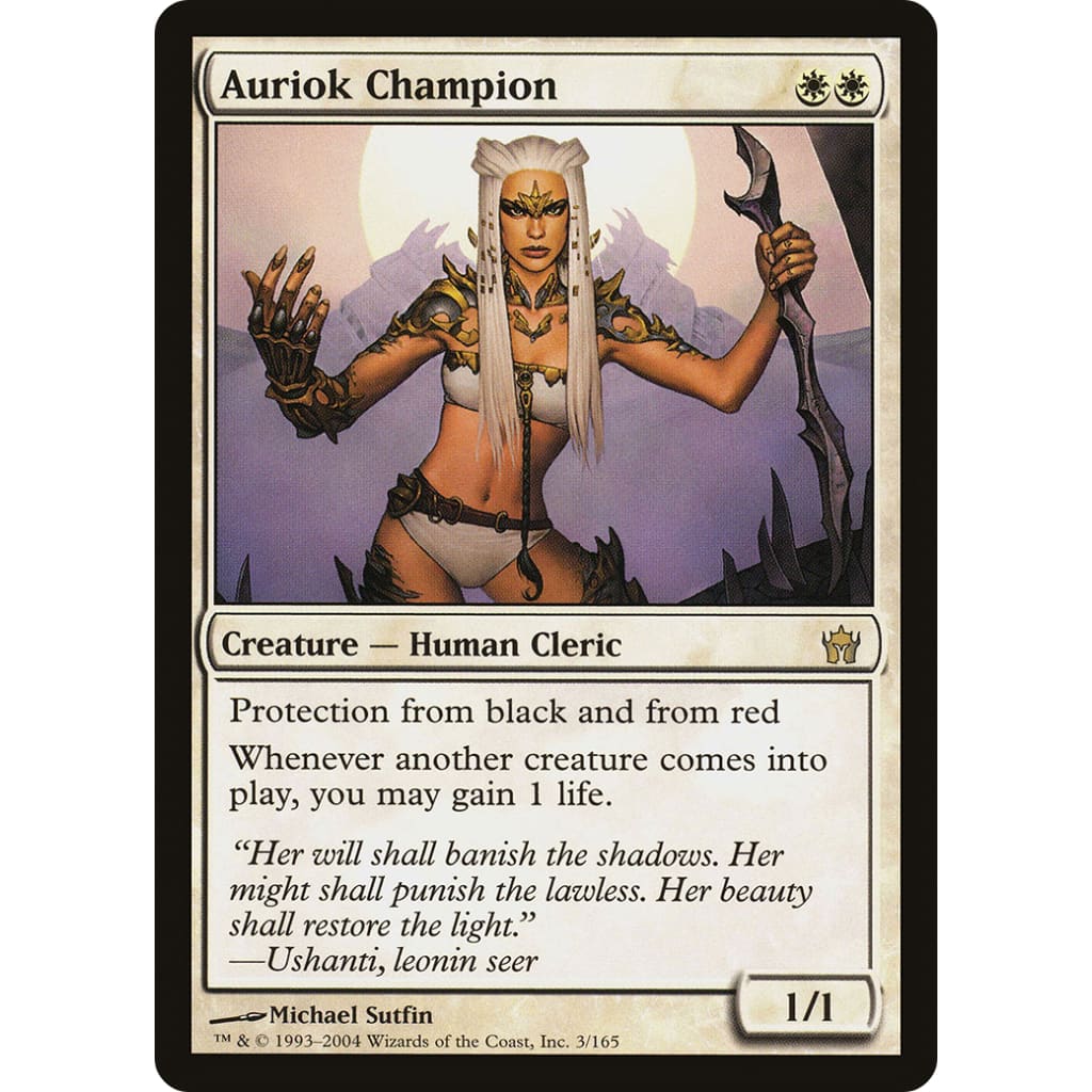 Auriok Champion (5DN-003) Foil - Single