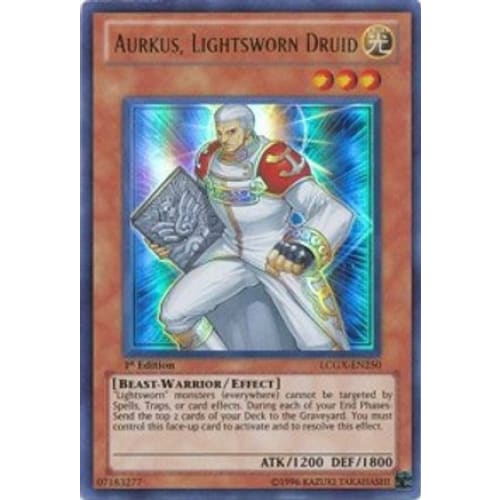 Aurkus Lightsworn Druid (LCGX-EN250) Ultra Rare Unlimited