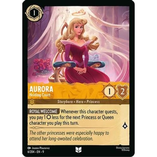 Aurora - Holding Court (6/204) - Fabled Cold Foil - Single