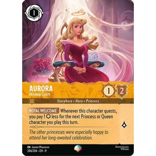 Aurora - Holding Court (Epic) (206/204) - Fabled Holofoil