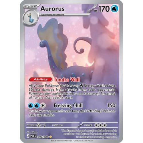 Aurorus - 092/088 (92) Shiny Rare Holofoil - Single