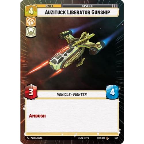 Auzituck Liberator Gunship (Hyperspace) (457) - Spark