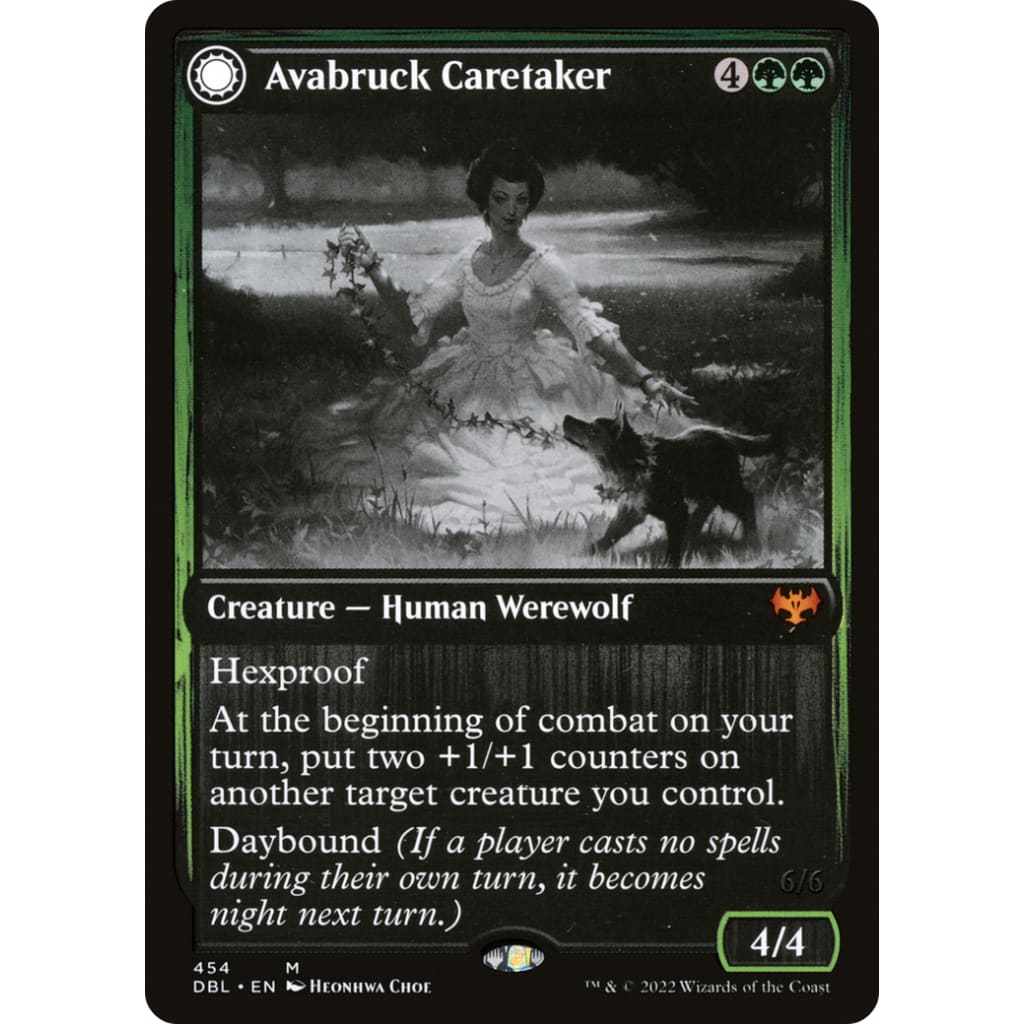 Avabruck Caretaker // Hollowhenge Huntmaster (DBL-454):