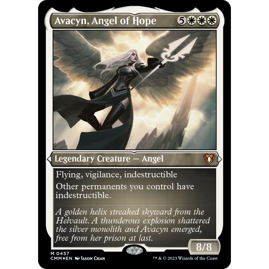 Avacyn Angel of Hope (CMM-457) Etched Foil - Single