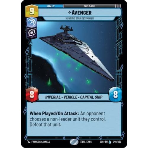 Avenger - Hunting Star Destroyer (040/252) - Spark