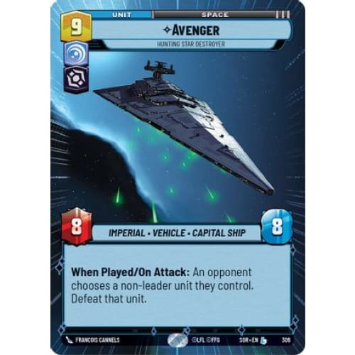Avenger - Hunting Star Destroyer (Hyperspace) (306) - Spark