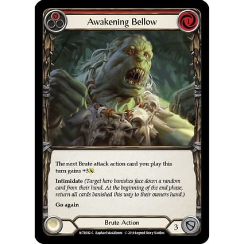 Awakening Bellow (Red) (WELCOME TO RATHE) 1st Edition