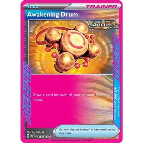 Awakening Drum (141) ACE SPEC Rare Holofoil - Single