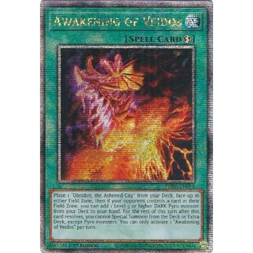 Awakening of Veidos (Quarter Century Secret Rare)
