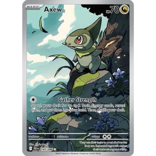 Axew - 145/086 (145) Illustration Rare Holofoil - Single