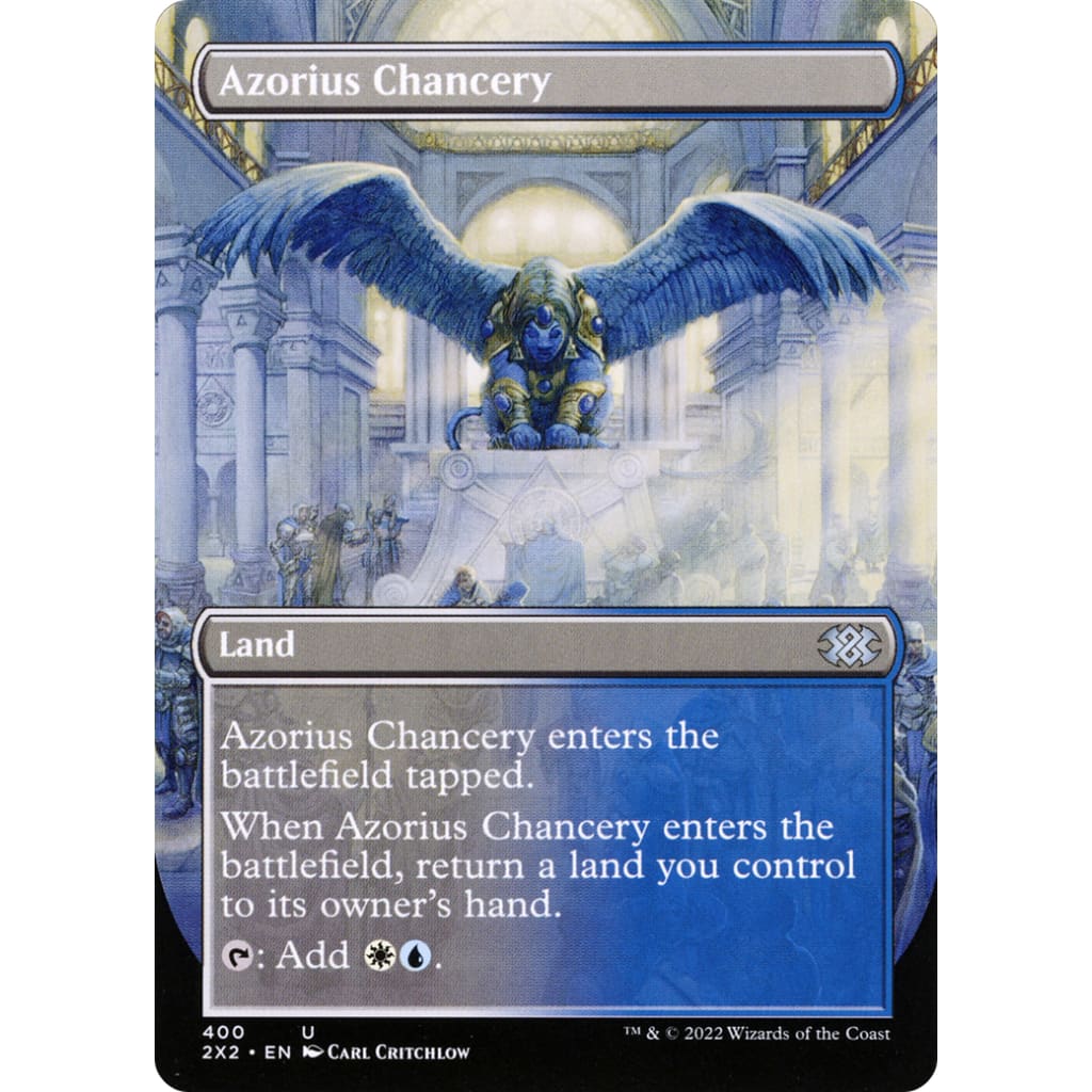 Azorius Chancery (2X2-400) (Borderless) Foil - Single