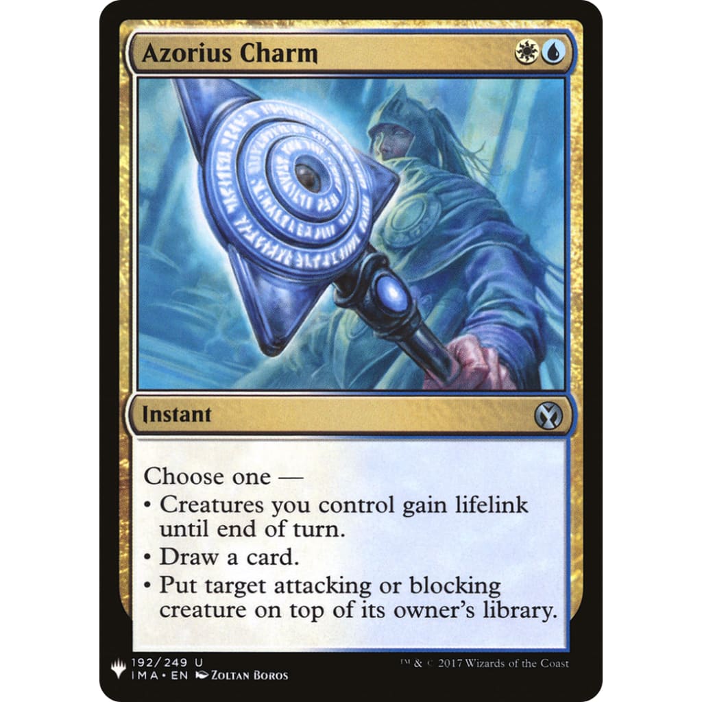 Azorius Charm (PLST-IMA-192) - Single