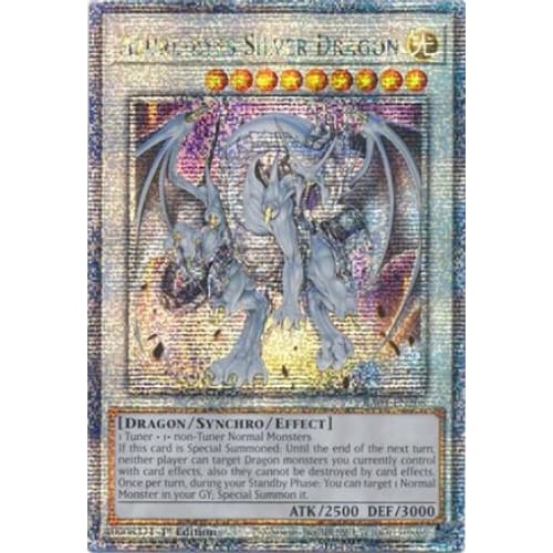 Azure-Eyes Silver Dragon (Quarter Century Secret Rare)