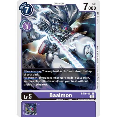 Baalmon - BT10-081 - Common - Single