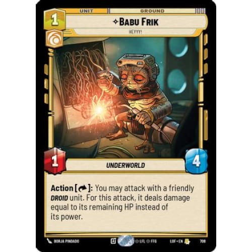 Babu Frik - Heyyy! (Foil) (708) Foil - Single