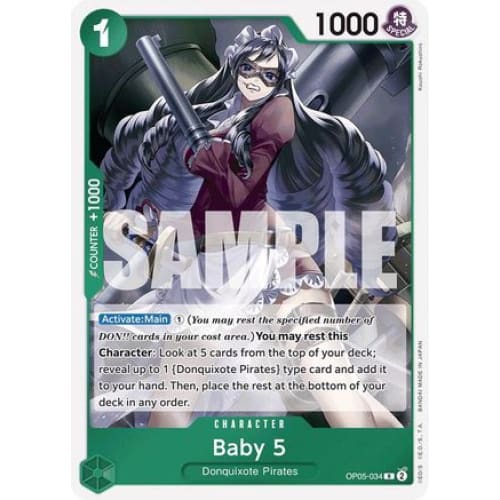 Baby 5 (OP05-034) (Reprint) OP05-034 R Premium Booster -The