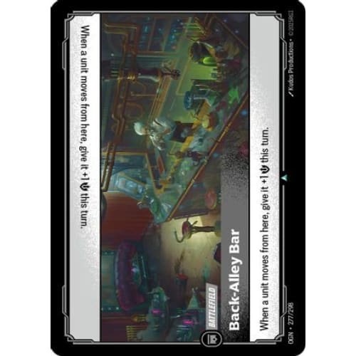 Back-Alley Bar (277/298) - Origins - Single