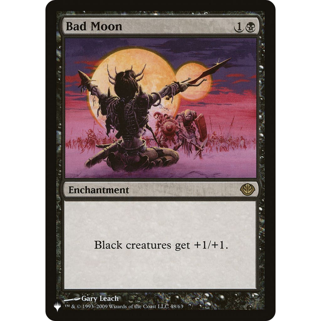 Bad Moon (PLST-DDD-48) - Single
