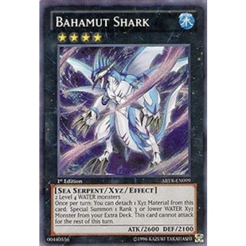 Bahamut Shark (ABYR-EN099) Secret Rare 1st Edition - Single