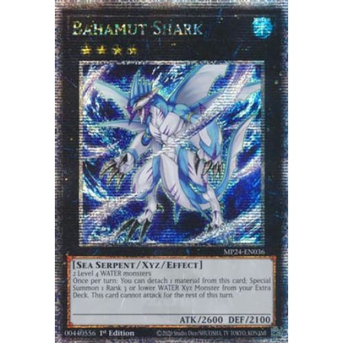 Bahamut Shark (Quarter Century Secret Rare) - MP24-EN036