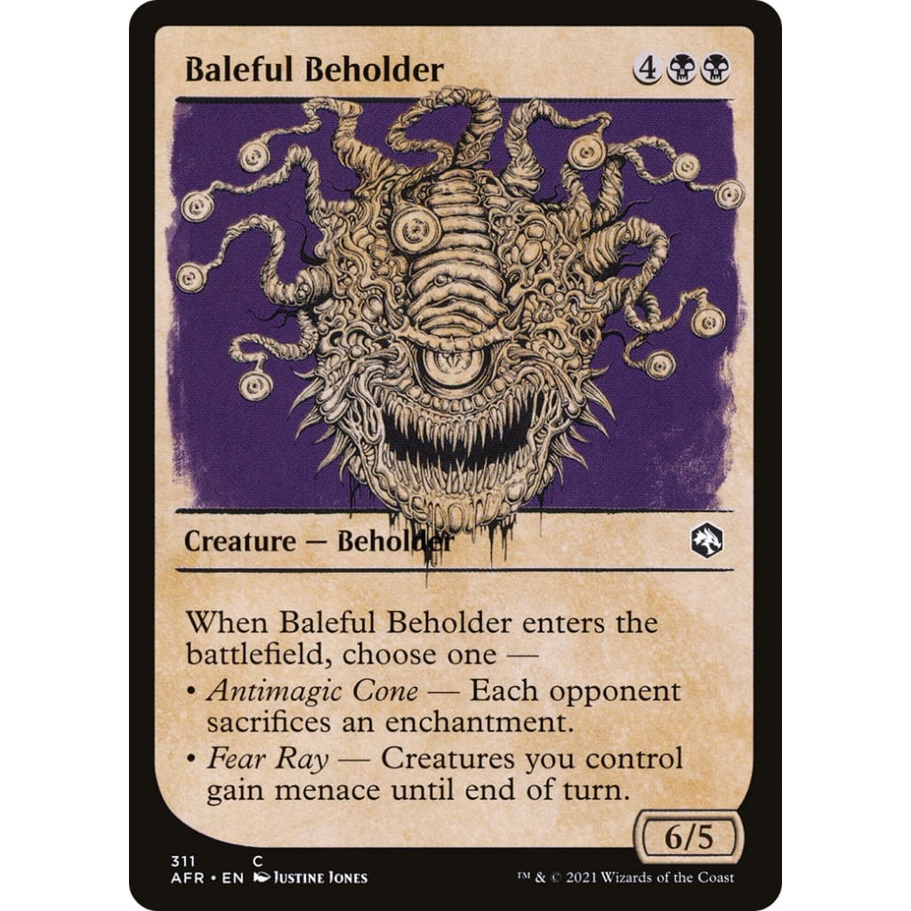 Baleful Beholder (AFR-311): (Showcase) - Single