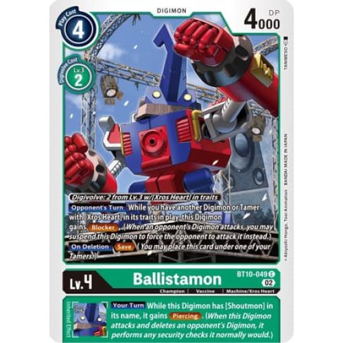 Ballistamon - BT10-049 - Common - Single