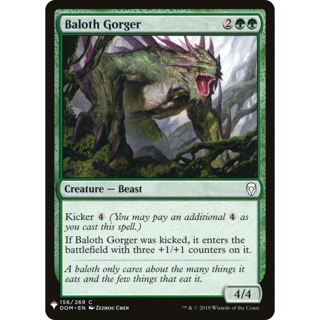 Baloth Gorger (PLST-DOM-156) - Single