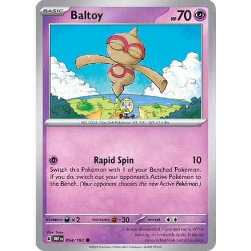 Baltoy (094/197) Common - Single